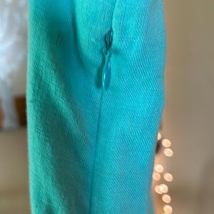 Caribbean Aqua Sequined Vineyard Vine Dress